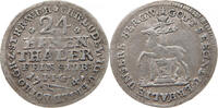 1/24 TALER 1741 STOLBERG STOLBERG Christoph Ludwig II. und Friedrich Botho 1739-1761. SS
