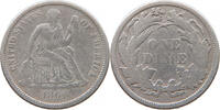 UNITED STATES OF AMERICA DIME SEATED LIBERTY -
