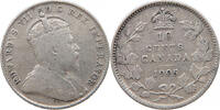 CANADA 10 CENTS Edward VII. (1901 - 1910) -