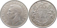 50 CENTS 1951 CANADA George VI. (1936-1952) SS