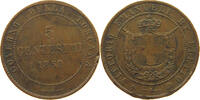 ITALY STATES TUSCANY 5 CENTESIMI -