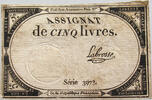 FRANCE 5 LIVRES ASSIGNAT -