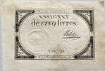 FRANCE 5 LIVRES ASSIGNAT -