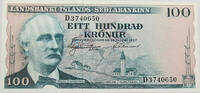 ICELAND 100 KRONUR -