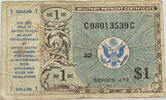 UNITED STATES OF AMERICA DOLLAR MILITARY -