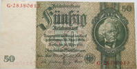 DEUTSCHLAND 50 MARK 1933 SS 20,00 EUR  plus 5,99 EUR verzending