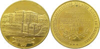 Haus Habsburg Medaille Vergoldete Bronzemedaille 1888 a.d. Gründer August und Amalie Herzmansky -