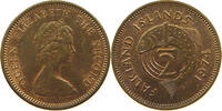 FALKLAND ISLANDS 1/2 CENT Elizabeth II. (1952-2022) -