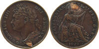 GREAT BRITAIN FARTHING GEORGE IV. (1820-1830) -