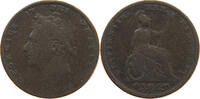 GREAT BRITAIN FARTHING GEORGE IV. (1820-1830) -