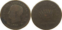 ITALY STATES NAPOLEON I. 3 CENTESIMI Napoleon I. (1804-1814, 1815) -