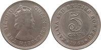 MALAYA BRITISH BORNEO 5 CENTS Elizabeth II. (1952-2022) -