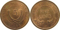 UGANDA 5 CENTS -