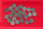 DRITTES REICH REICHSPFENNIG COLLECTION LOT THIRD REICH 1 REICHSPFENNIG 25PC 45G -