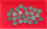 DRITTES REICH REICHSPFENNIG COLLECTION LOT THIRD REICH 1 REICHSPFENNIG 25PC 45G -