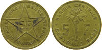 BELGIAN CONGO 5 FRANCS -