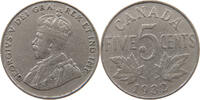CANADA 5 CENTS George V. (1910-1936) -