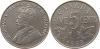 CANADA 5 CENTS George V. (1910-1936) -
