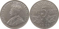 CANADA 5 CENTS George V. (1910-1936) -