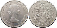 50 CENTS 1963 CANADA Elizabeth II. (1952-2022) VZ