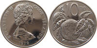 COOK ISLANDS 10 CENTS 1979 Elizabeth II. (1952-2022) VZ 8,00 EUR  plus 5,99 EUR verzending
