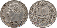 DENMARK 10 ÖRE Frederik VIII. (1906-1912) -