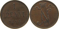 FINLAND PENNI Nikolaus II. (1894-1917) -