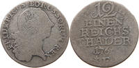 BRANDENBURG PREUSSEN 1/12 TALER Friedrich II. 1740-1786 -