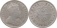 HONG KONG 10 CENTS Edward VII. (1901 - 1910) -