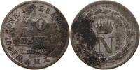 ITALY STATES NAPOLEON I. 10 CENTESIMI -