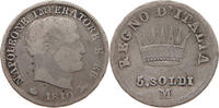 ITALY STATES NAPOLEON I. 5 SOLDI Napoleon I. (1804-1814, 1815) -