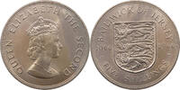 JERSEY 5 SHILLINGS Elizabeth II. (1952-2022) -