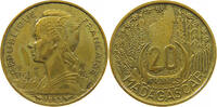 MADAGASCAR 20 FRANCS -