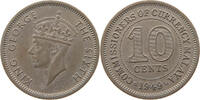 MALAYA 10 CENTS George VI. (1936-1952) -