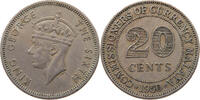 MALAYA 20 CENTS George VI. (1936-1952) -