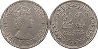 MALAYA AND BRITISH BORNEO 20 CENTS Elizabeth II. (1952-2022) -
