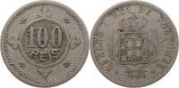 PORTUGAL 100 REIS CARLOS I. (1889-1908) -