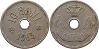 ROMANIA 10 BANI Carol I. 1866-1914 -