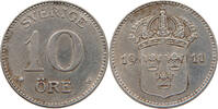 SWEDEN 10 ÖRE Gustav V. (1907-1950) -