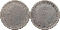 VENEZUELA 1/2 BOLIVAR 1924 S 30,00 EUR  plus 5,99 EUR verzending