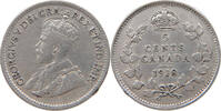 CANADA 5 CENTS George V. (1910-1936) -