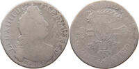 FRANCE 1/4 ECU Louis XIV. (1643–1715) 8 LIS OVERSTRUCK -