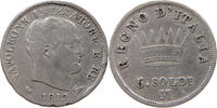ITALY STATES 5 SOLDI Napoleon I. (1804-1814, 1815) -