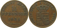 SACHSEN COBURG GOTHA 1 1/2 PFENNIG Ernst I. (1806-1844) -