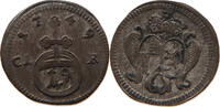 BRANDENBURG BAYREUTH PFENNIG Friedrich 1735-1763 -
