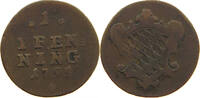BAYERN PFENNIG Karl Theodor (1777-1799) -