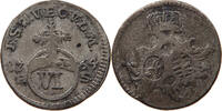 SACHSEN WEIMAR EISENACH 6 PFENNIG Anna Amalia, als Vormund für Karl August (1758-1775) -