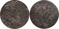 LIVONIA SCHILLING SOLIDUS Christina (1632-1654) -