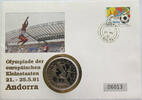 GIBRALTAR CROWN NUMISBRIEF STATIONERY -