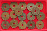 BRITISH EAST AFRICA 10 CENTS COLLECTION LOT BRITISH EAST AFRICA 17PC 157G -